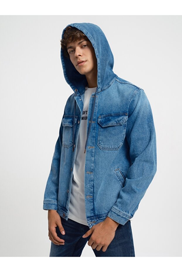 Oversize Fit Erkek Ceket - 4