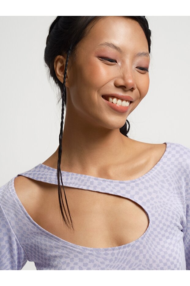 Slim Fit Kadın Top - 1