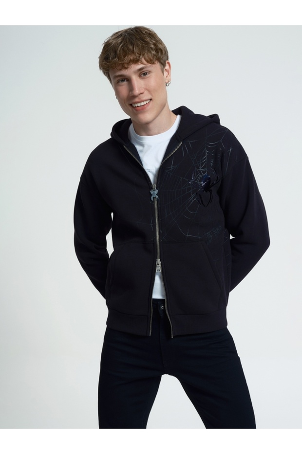 Oversize Fit Erkek Sweatshirt - 1