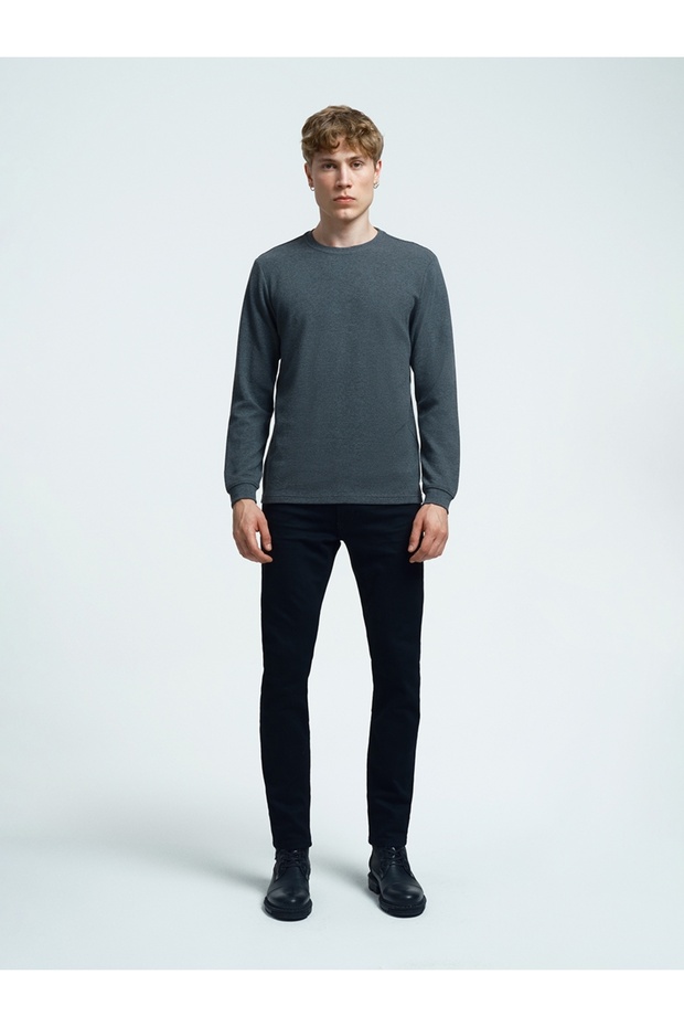 Regular Fit Erkek Tshirt U.kol - 2