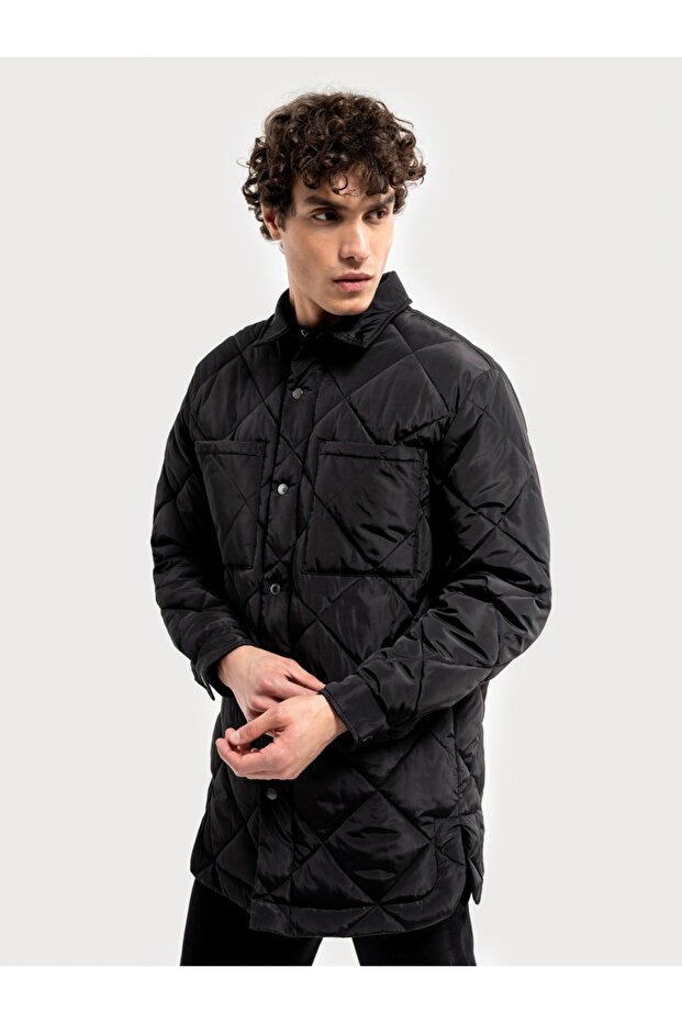 Regular Fit Erkek Mont - 1