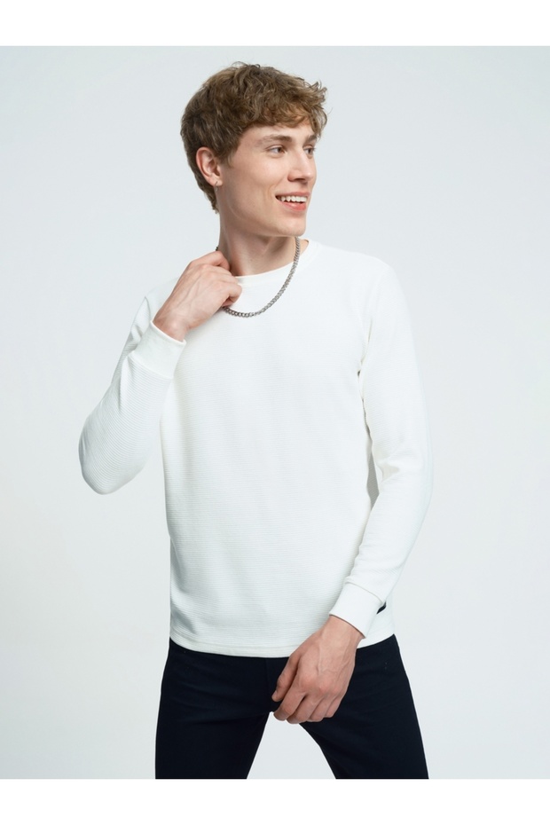 Regular Fit Erkek Tshirt U.kol - 1