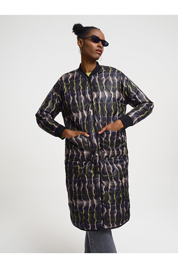 Regular Fit Kadın Mont - 8