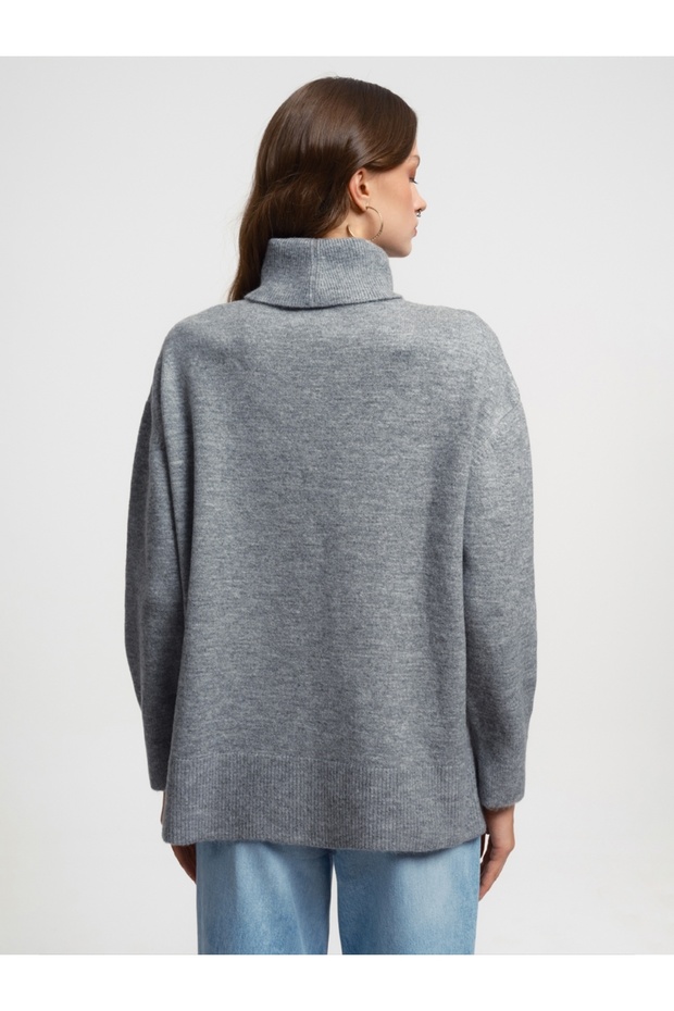 Oversize Kadın Kazak - 3