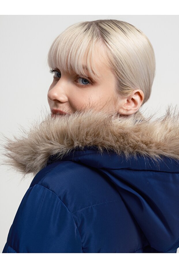 Regular Fit Kadın Mont - 3