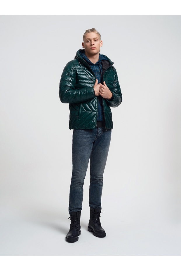 Regular Fit Erkek Mont - 4