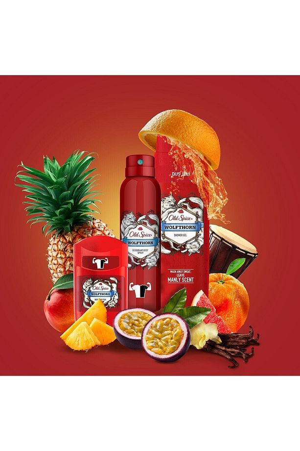 Duş Jeli Wolfthorn 400 Ml+150 Ml Sprey Deo+50 Ml Deo Stick - 3