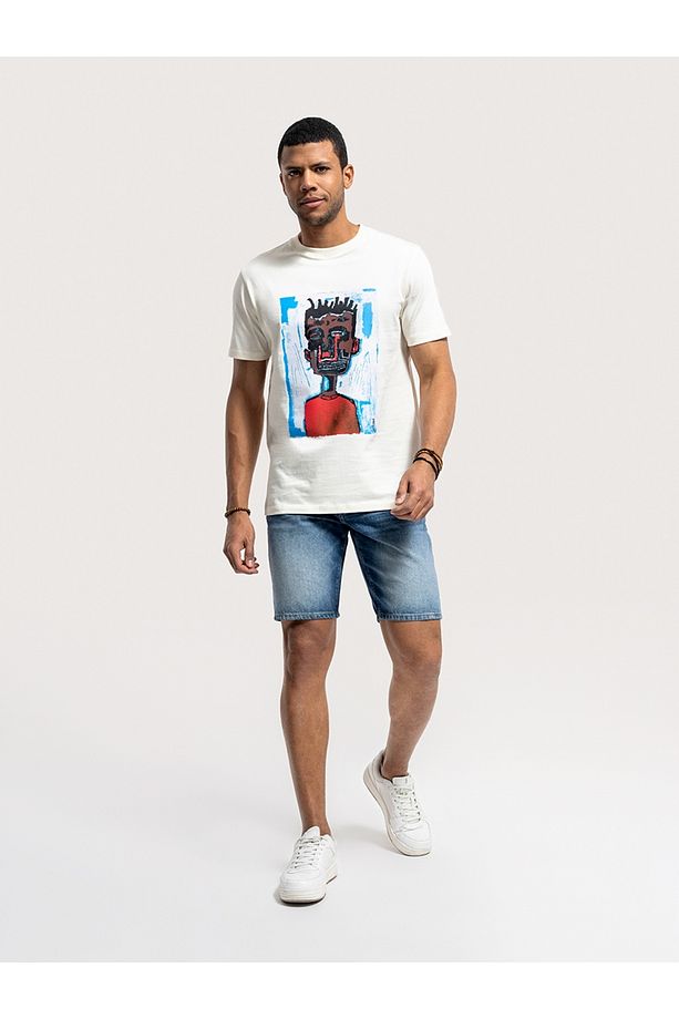 Slim Fit Erkek Şort - 1