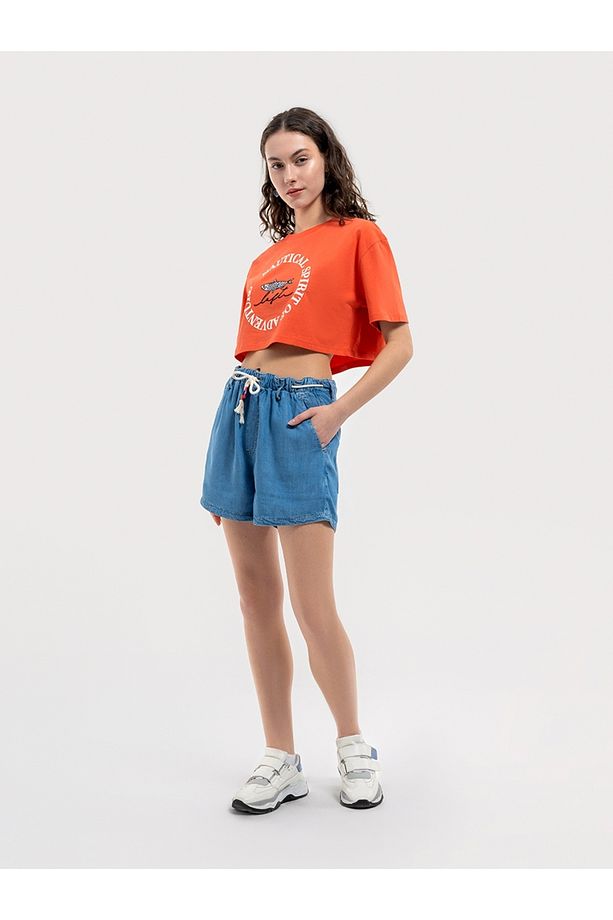 Regular Fit Kadın Şort - 1