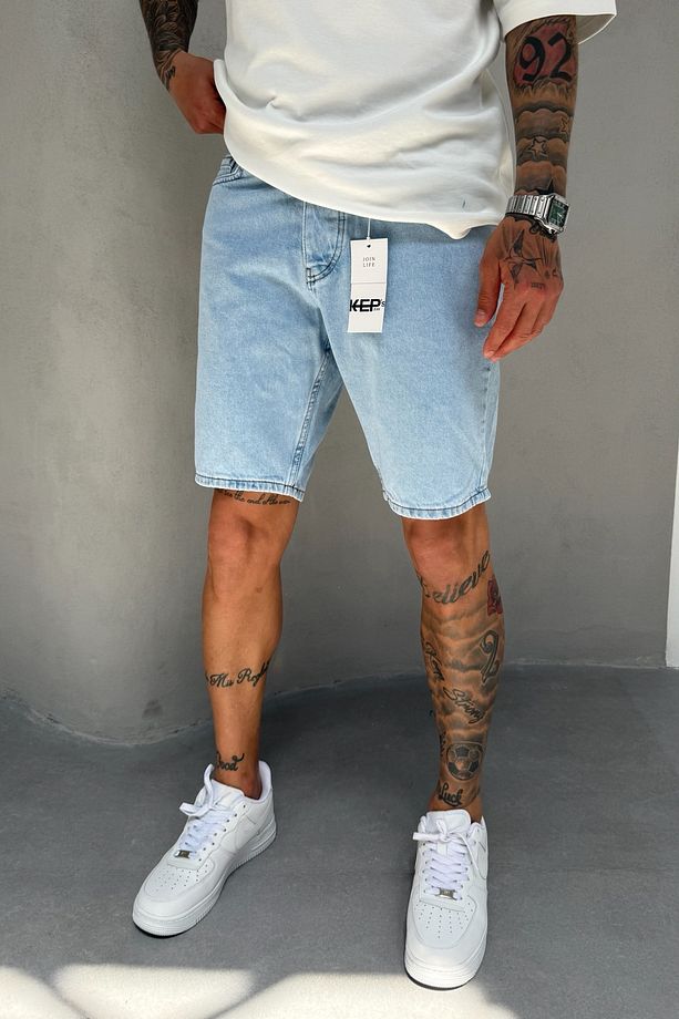 Mavi Denim Kumaş Erkek Jean Kot Şort Mz509 - 3