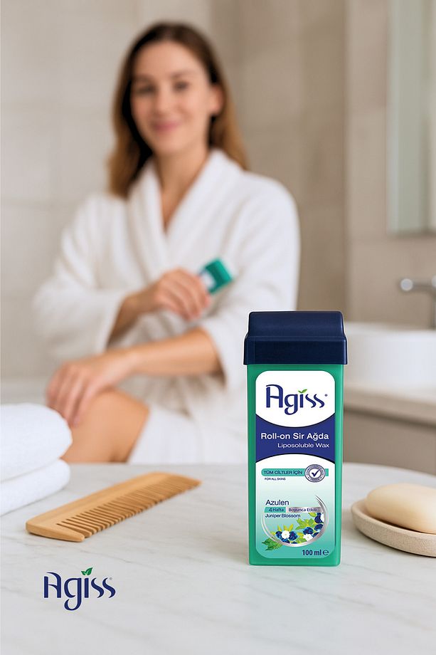 Roll-on Sir Ağda Tüm Cilt Tipleri Için Azulen Liposoluble Wax 100 ml 3 Adet - 5