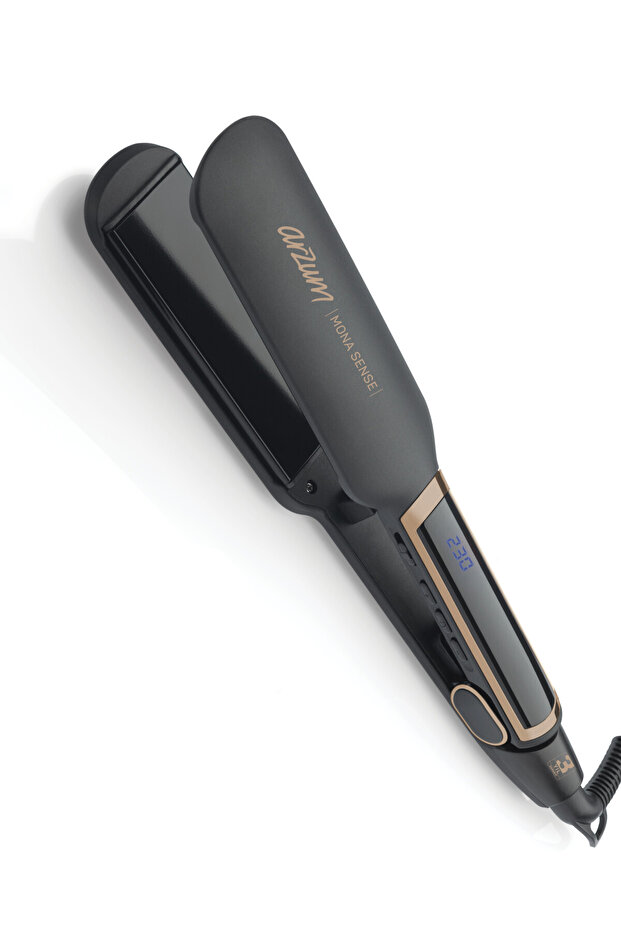 Mona Sense AR5035 Geniş Saç Düzleştirici – Keratin & Argan Yağlı Seramik Plaka – 230°C LED Ekran - 1