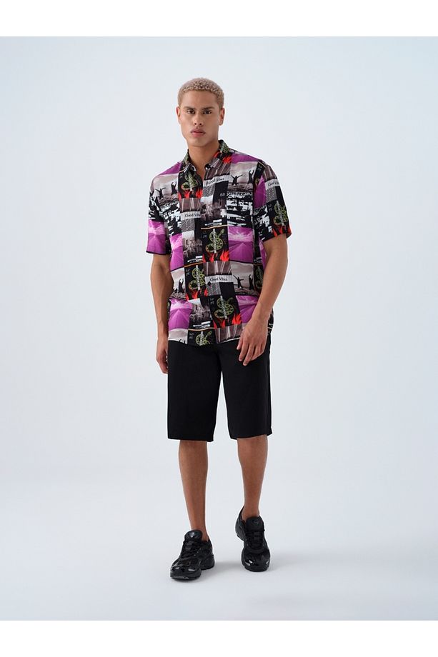Baggy Fit Erkek Şort - 1
