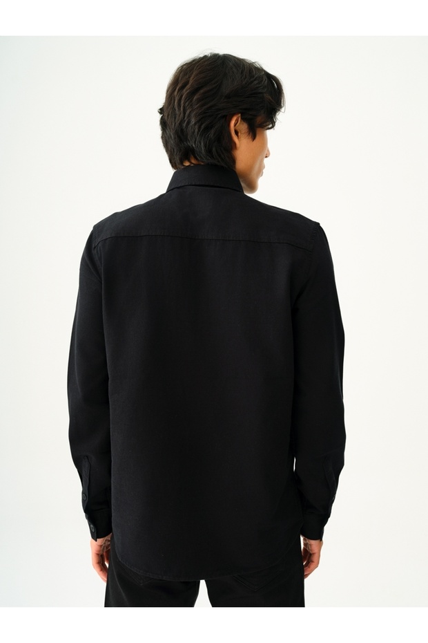 Regular Fit Erkek Gömlek U.kol - 3