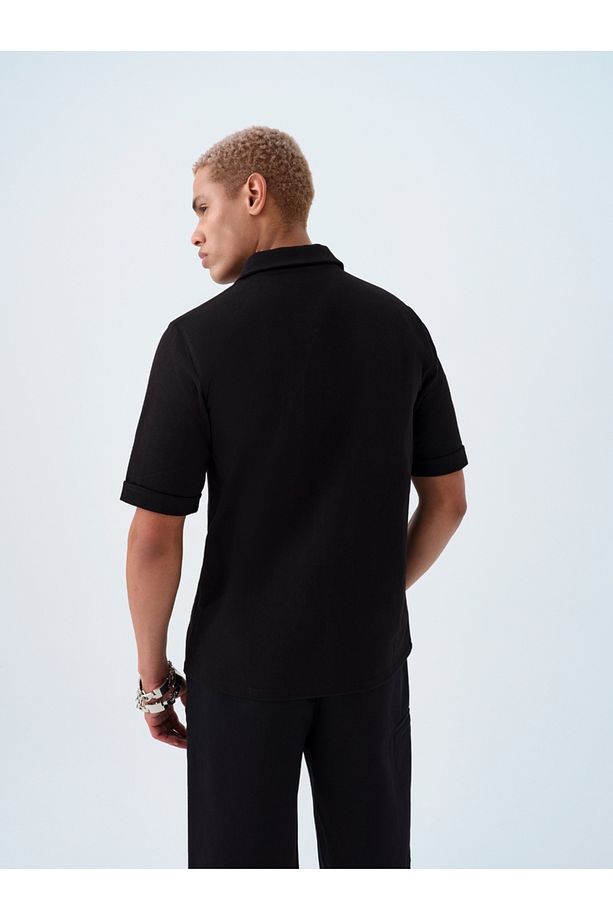 Regular Fit Erkek Polo K.kol - 3