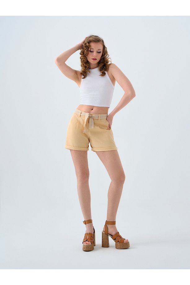 Regular Fit Kadın Şort - 1
