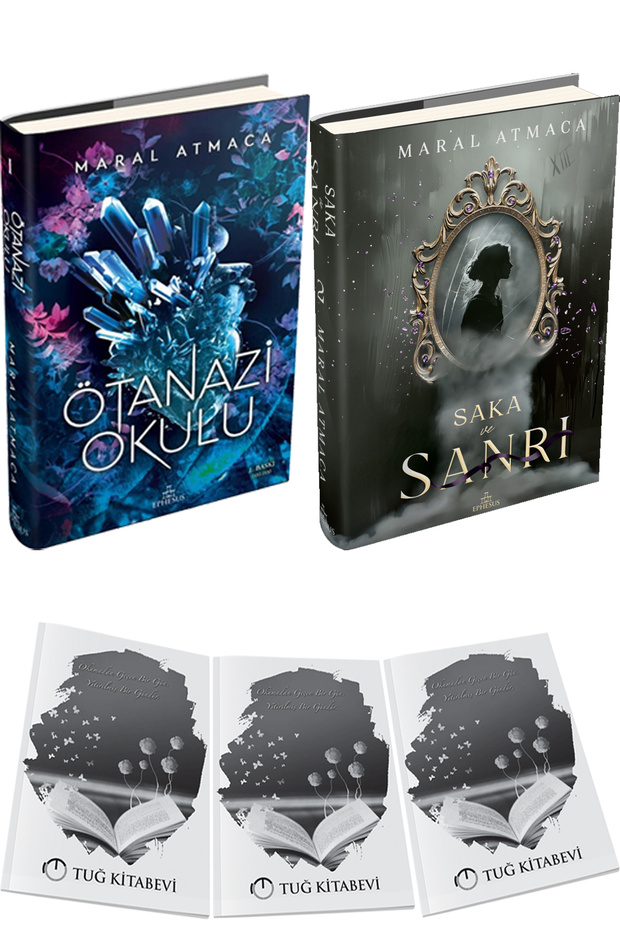Ötanazi Okulu 1-Volume Set and Saka ve Sanrı 2-Volume Sets + Gift