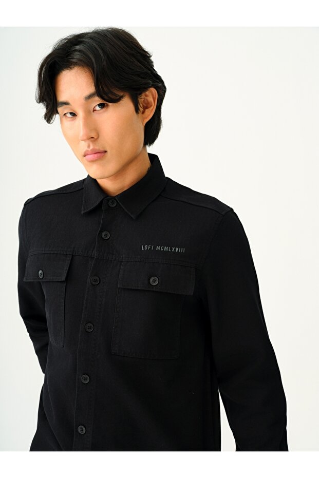 Regular Fit Erkek Gömlek U.kol - 4