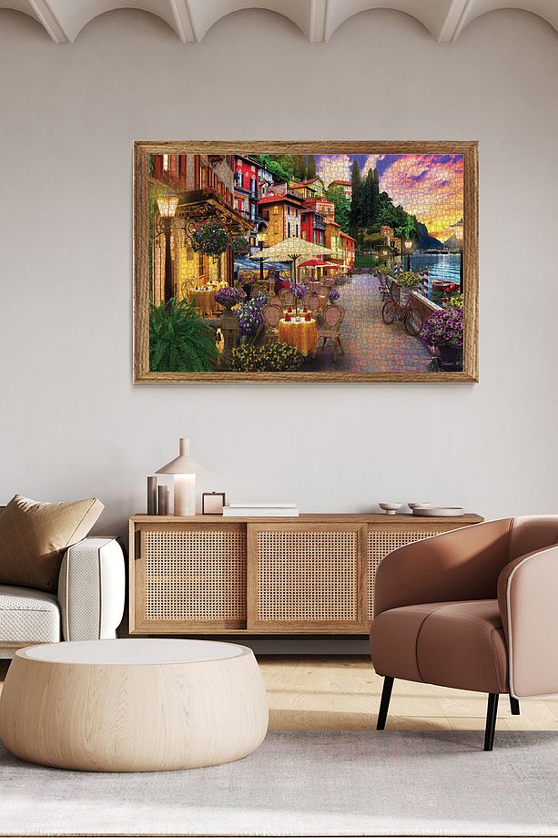 2000 Parça Yapboz Puzzle - Como Gölü 3944 - 3