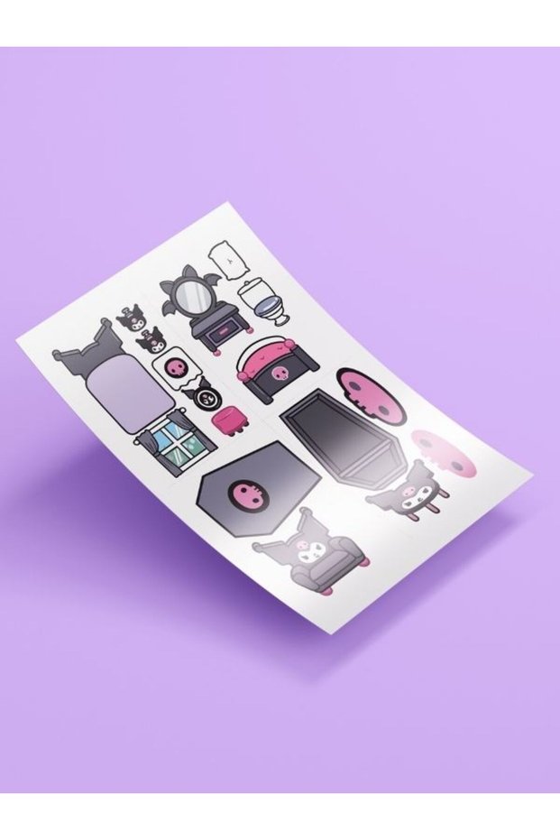 Toca Boca Cut-And-Paste Activity Sheet (A3 Size – Colorful Print)