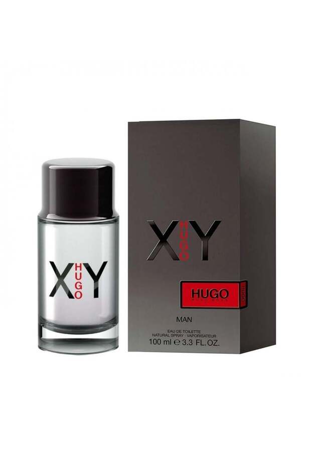 عطر هوغو بوس اكس واي الاسود الرجالي تواليت 100مل