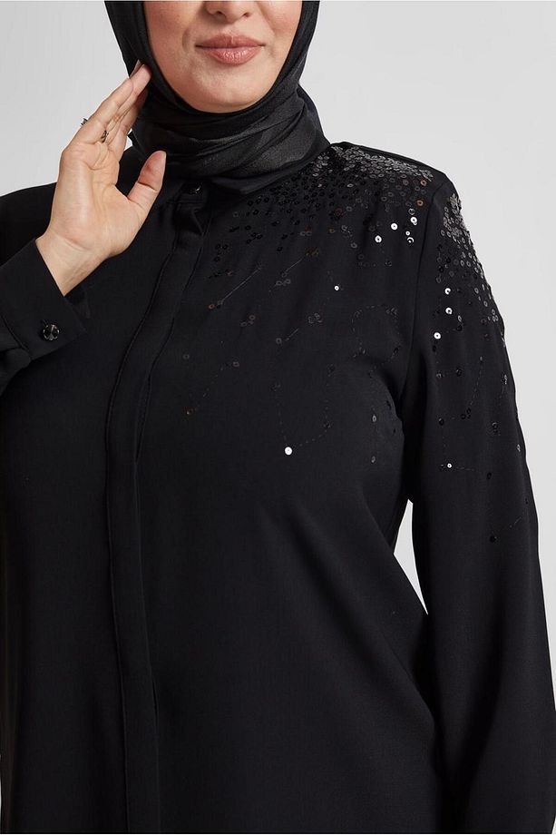 PUL PAYET İŞLEMELİ TUNİK 20709 - 3
