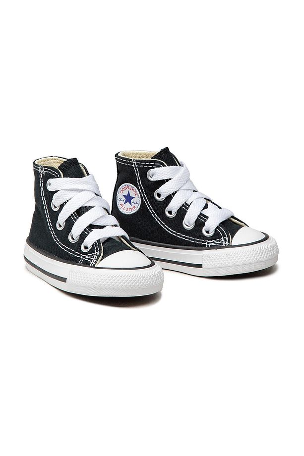 Chuck Taylor All Star High Bebek Günlük Ayakkabı 7j231c Siyah - 4
