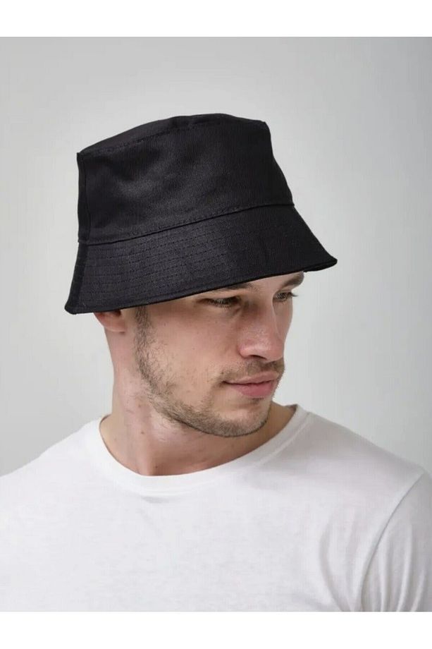 Yazlık Kumaş Kova Şapka, Erkek Kadın Düz Balıkçı Bucket Şapka, Unisex 3 Adet - 4