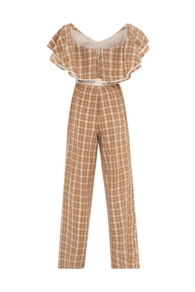 Fırfır Detaylı Tulum - 6