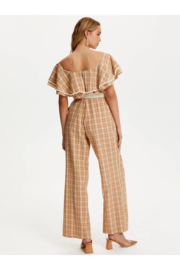 Fırfır Detaylı Tulum - 3