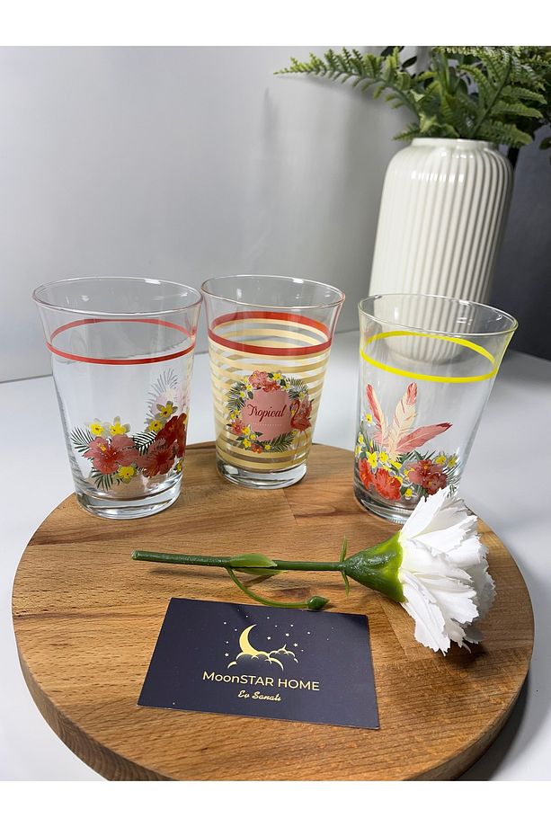 Flamingo Su Bardağı Seti 290 ml 3lü - 1