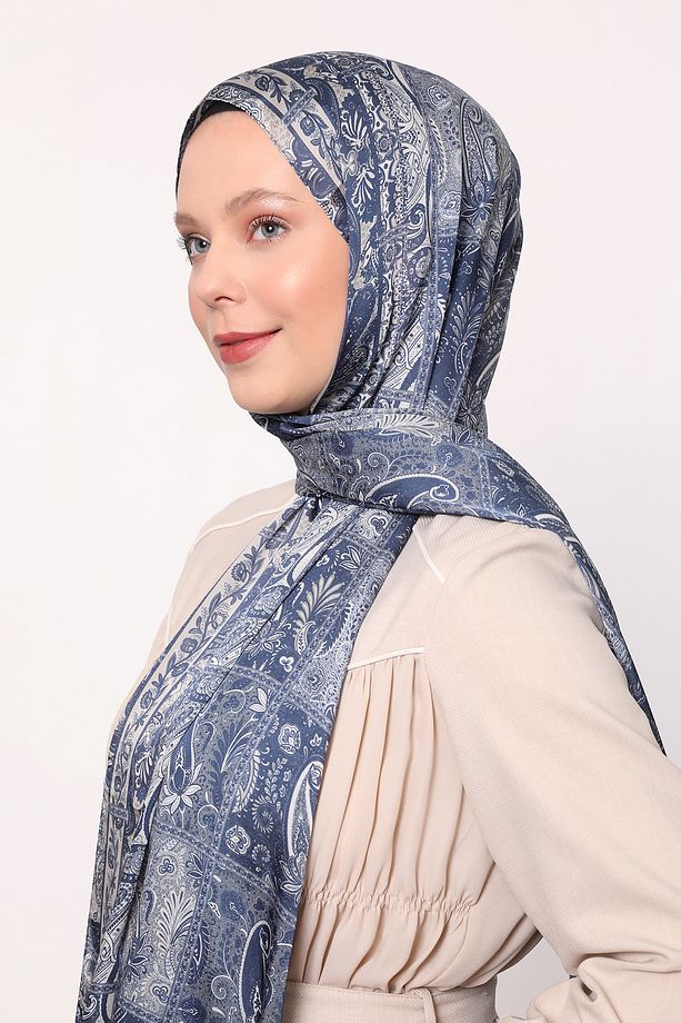 Hint İpeği Şal - 1