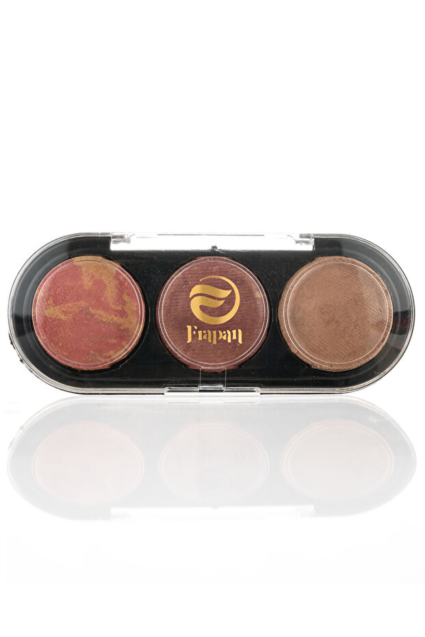 3'lü Terracotta Allık - 3