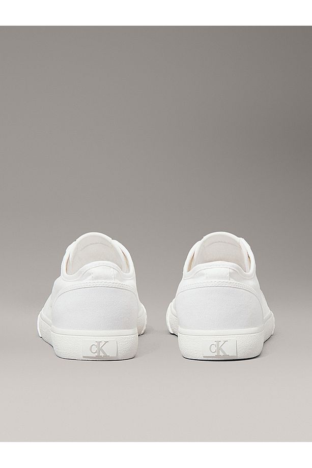 Canvas Low Profile Trainers - 4