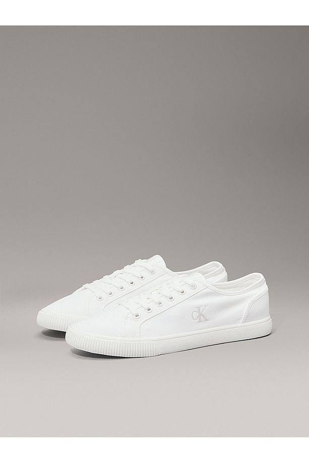 Canvas Low Profile Trainers - 2