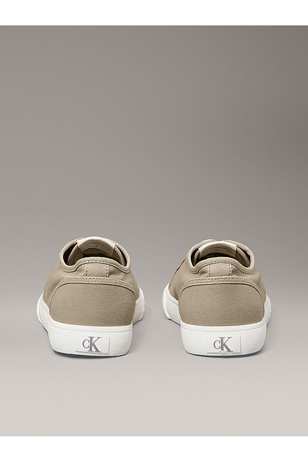 Canvas Low Profile Trainers - 4