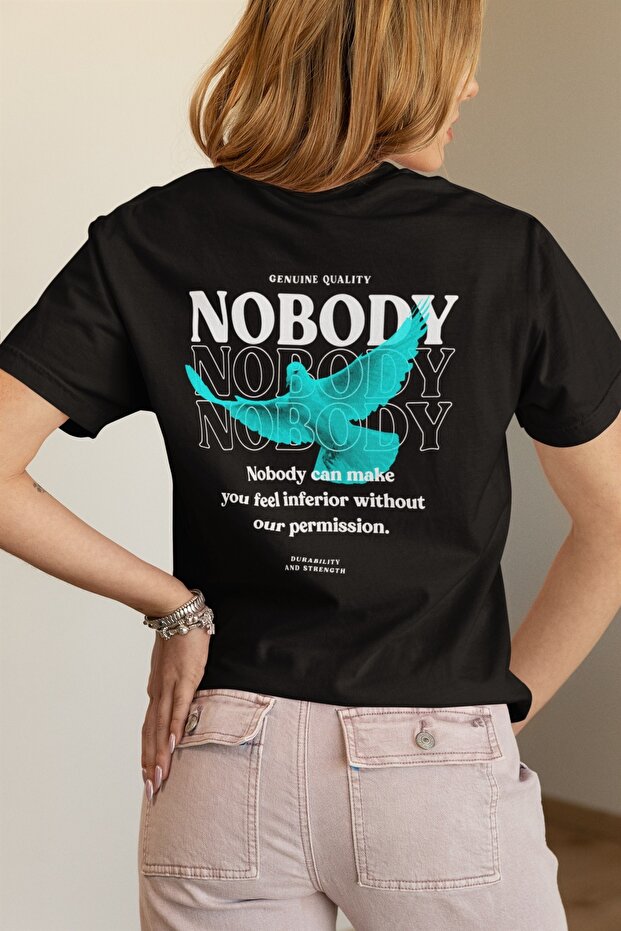 Men/Women (Unisex) 100% Cotton Nobody Can Make... Transfer Printed Round Neck Short Sleeve Tee