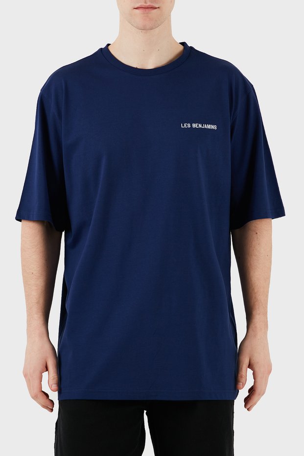 Logo Printed Oversize Fit Cotton Crew Neck t Shirt Men's t Shirt Lb25Ssunlmuot