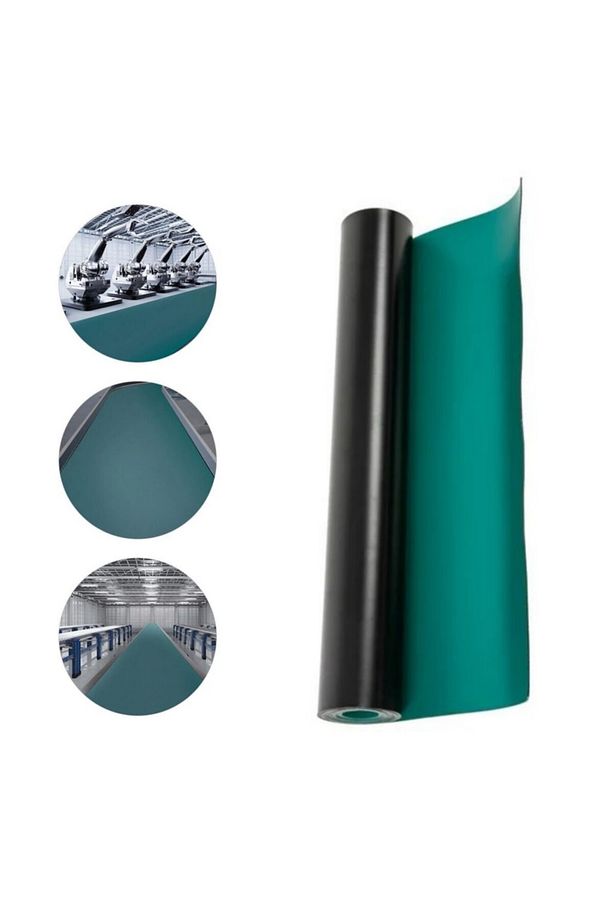 Antistatik Mat, Teknik Servis Masa Örtüsü YEŞİL 100cm X 10metre - 1