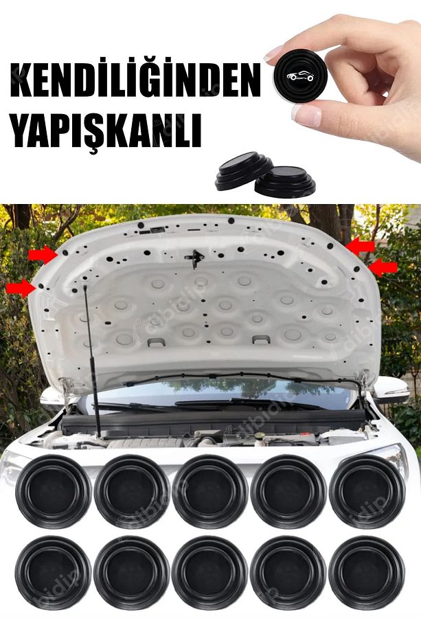 🚗ARAÇ DARBE EMİCİ PED 10 ADET - 2