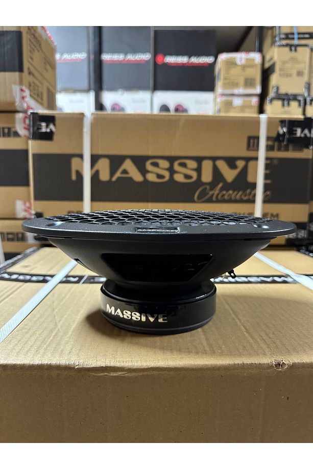 MASSİVE M69SQL OVAL METAL KAPAKLI MİDRANGE OTO HOPARLÖR ÇİFTİ 800 WATT 200RMS - 5