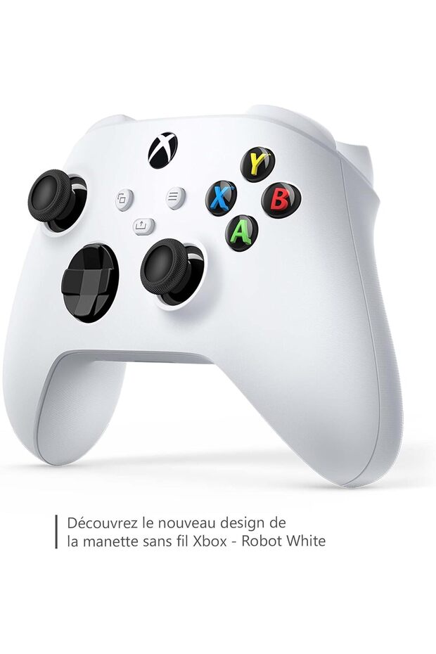 وحدة تحكم لاسلكية لأجهزة إكس بوكس - روبوت أبيض، بلوتوث - 3