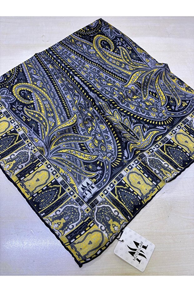 وشاح قطني ناعم مخيط يدويًا بنمط عرقي ETRO RETRO
