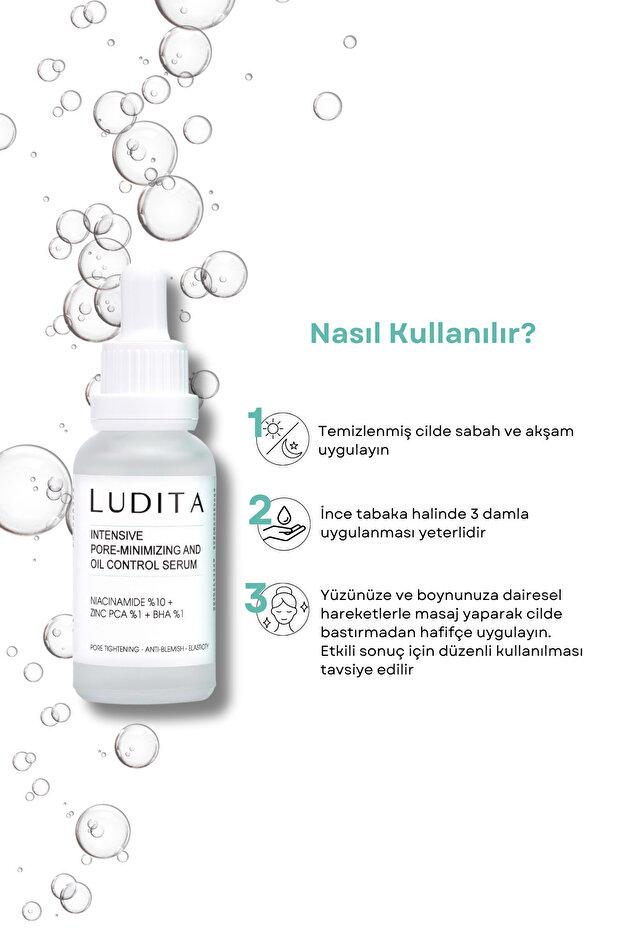 Niacinamide Serum %10 + Zinc PCA %1 – Gözenek Sıkılaştırıcı, Siyah Nokta ve Karşıtı - 3