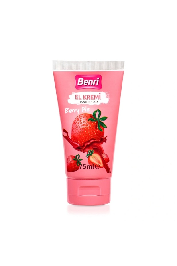 Berry Pie Hand Cream 75ml Tube - Strawberry Scented