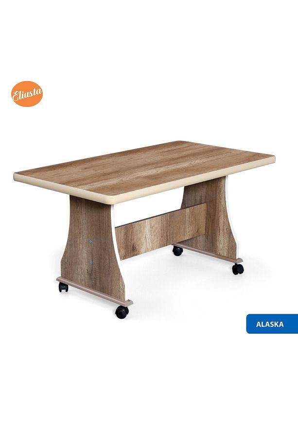 Tekerlekli Mdf Masa Orta Sehpa - 4