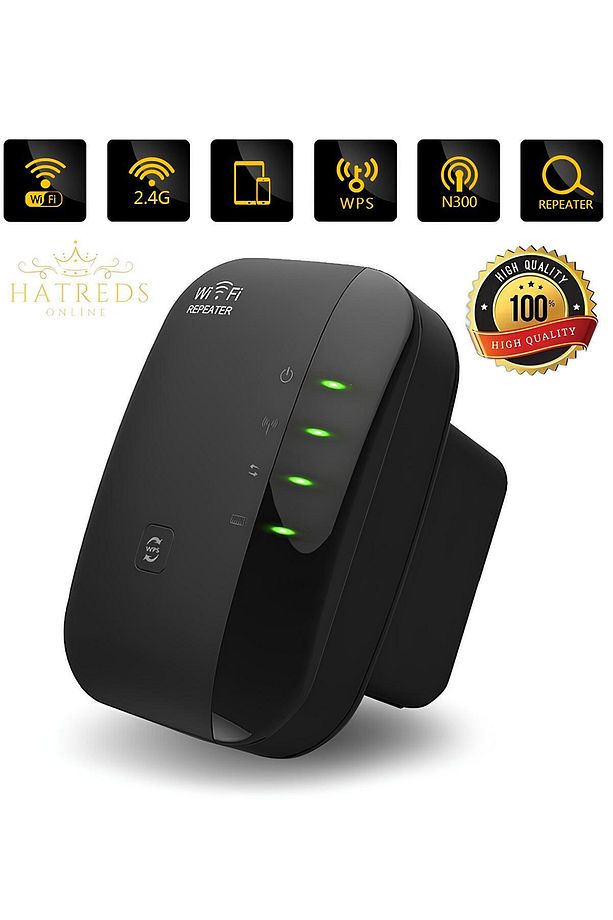 Wifi Kablosuz Sinyal Güçlendirici Access Point 300mbps Destekli Router - 1