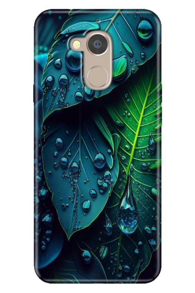 جراب متوافق مع General Mobile GM 8 منقوش من السيليكون الملون TPU UV Phuket