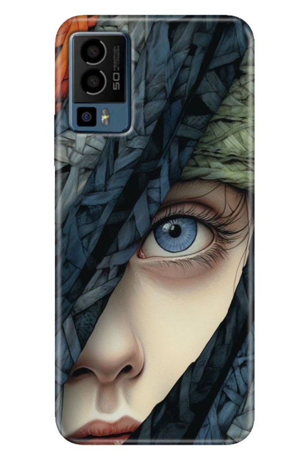 General Mobile Gm 23 Case Patterned Gm23 Silicone Case Uv Silhouette