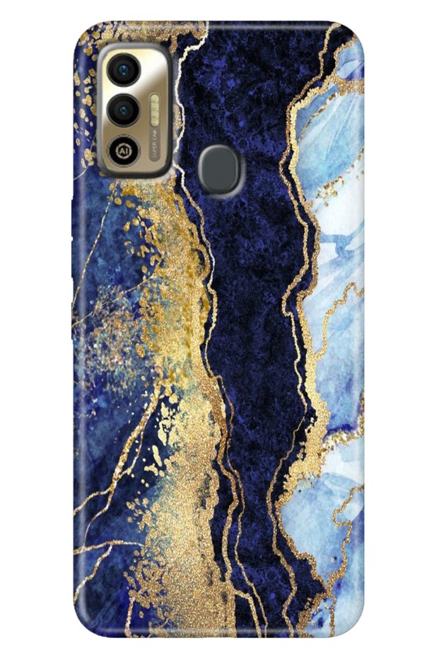 Tecno Spark 7 - 7t Case Colorful Themed Patterned Tpu Tecno Patterned Silicone Hillmarble